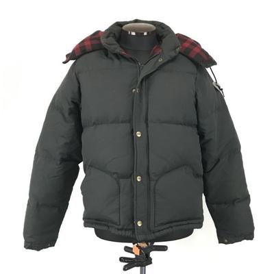 CAMP7 90% Down Jacket with Detachable Hood/Men's Size M/Black/Coat/Jumper(USED)