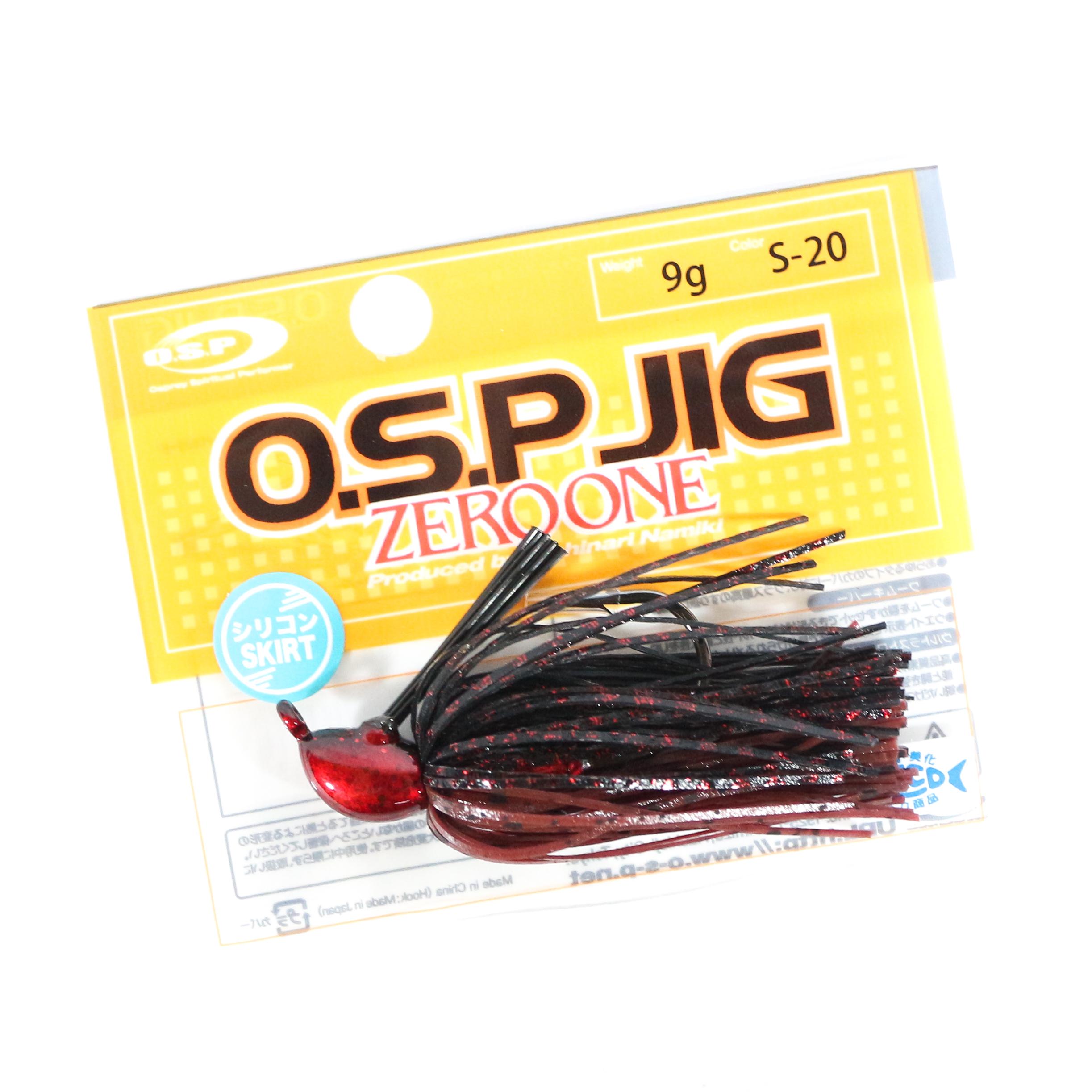 

OSP Rubber Jig Zero One 9 Grams S-20 (6963)