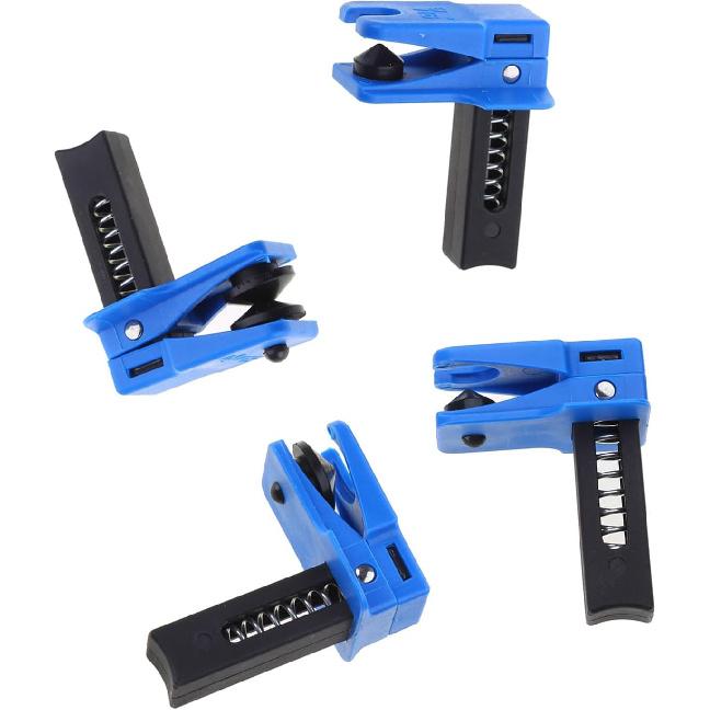 4Pcs Car Brake Oil Pipe Plug Automotive Brake Nozzle Clamp Oil Tool Brake Tubing to Oil Spills