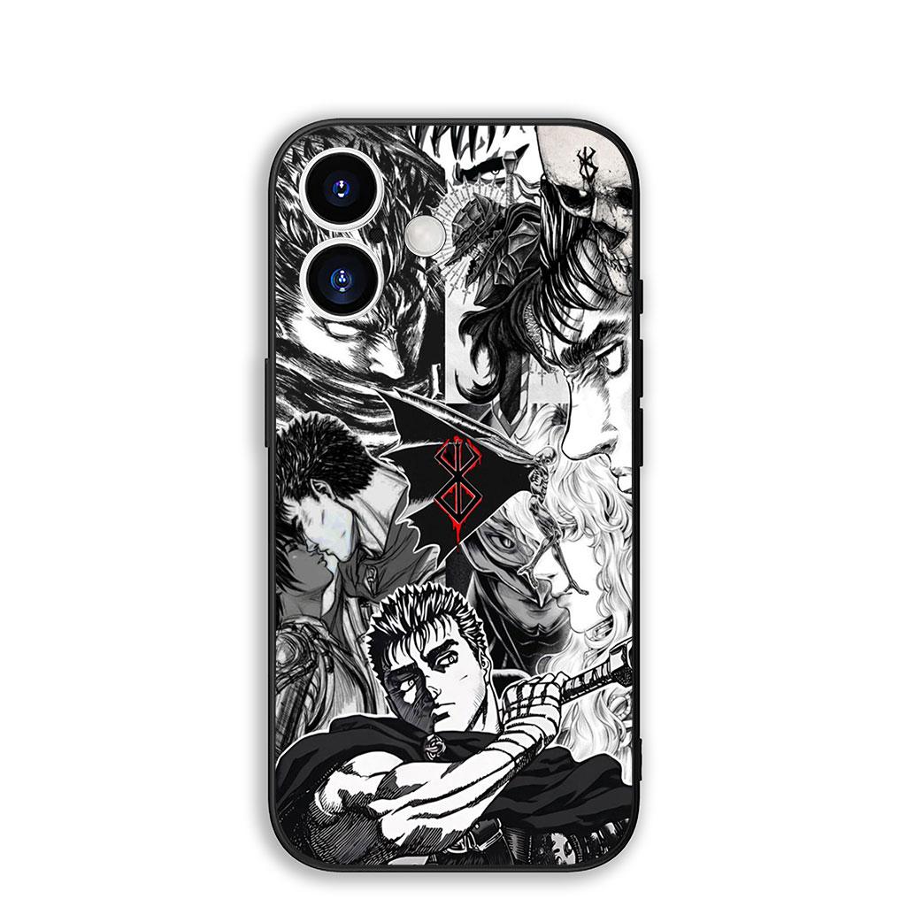 

Cover for Motorola Moto Edge 70 60 Fusion NEO Pro G Stylus G56 G96 G52 G04 G05 Protective Phone Case Comics Berserks Anime Guts Motorola Moto G64