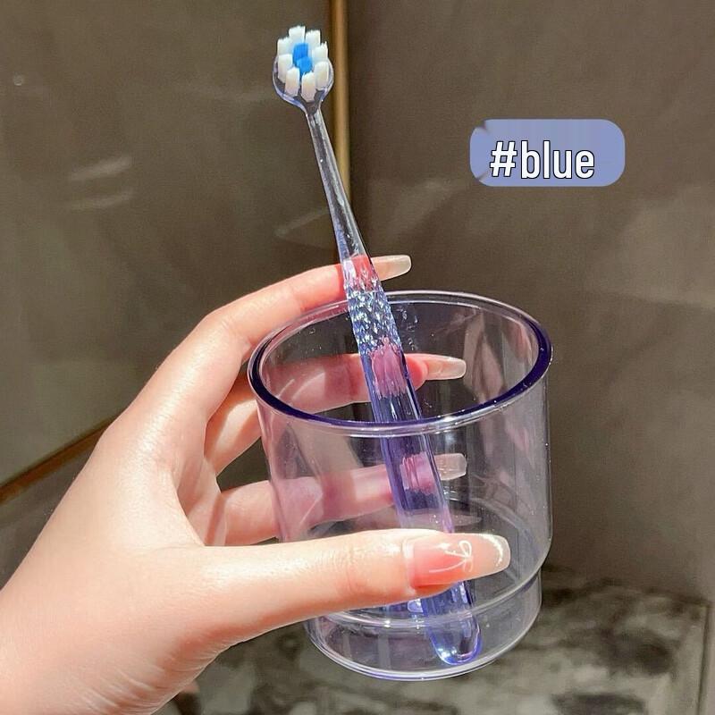 SaJie JingCai Crystal Handle Soft Toothbrush (2-Pack)