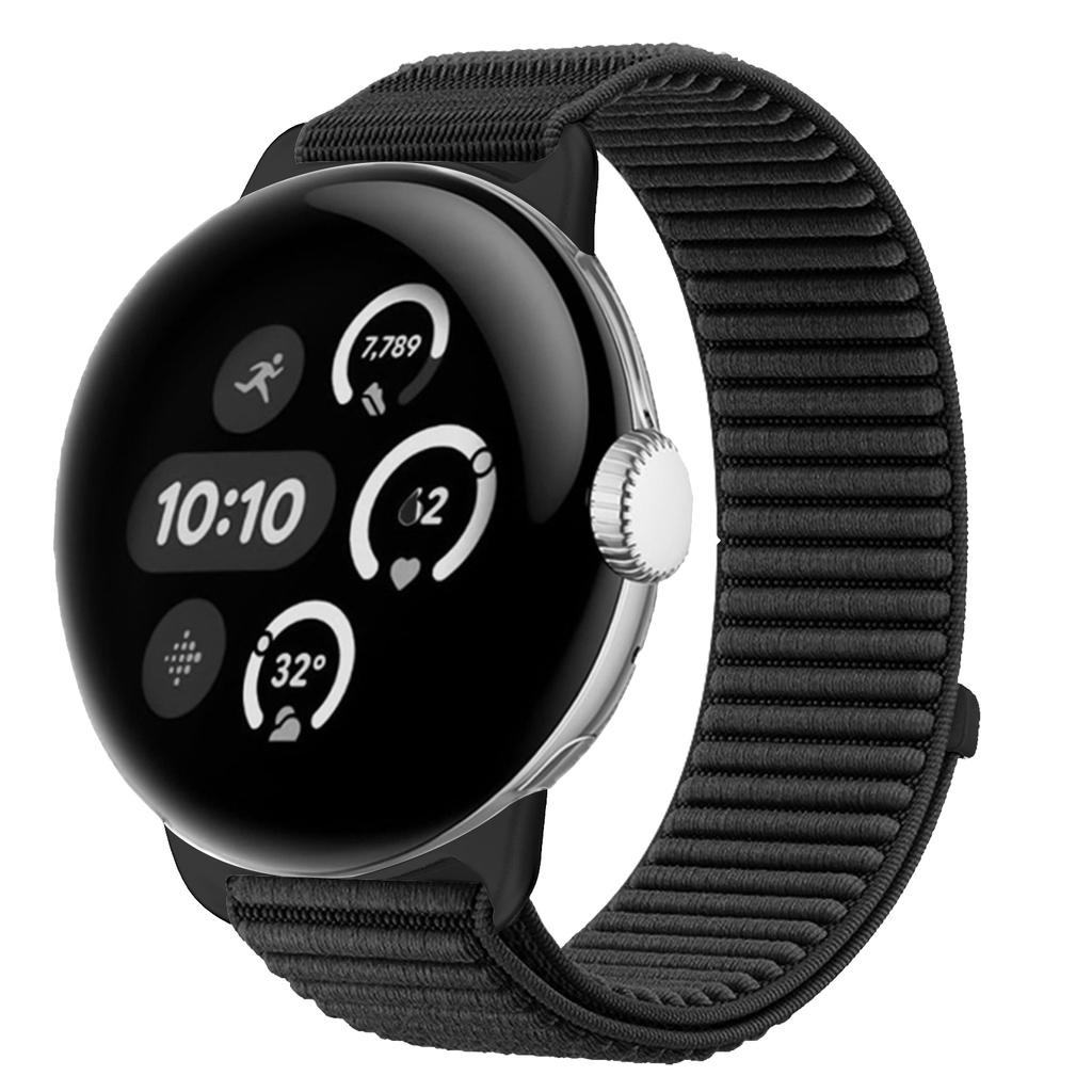 Nylon Loop Strap For Google Pixel Watch 4/3 45mm Sport Band for Google Pixel Watch 4/3/2/1 41mm Breathable Smartwatch Bracelet