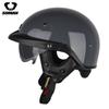 SOMAN New Motorcycle Helmet Riding Half Helmet Universal Men's And Women's Retro Harley Helmet Adjustable H3