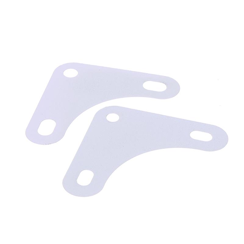 10Pcs Corner Plates For Slotted Angle Bar Triangular Piece Angle Steel Shelf Accessories