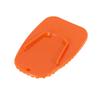 F FIERCE CYCLE Motorcycle Kickstand Pad Support Plate Pad Side Stand Extension Pad 4.5 X 4.3 Cm Orange