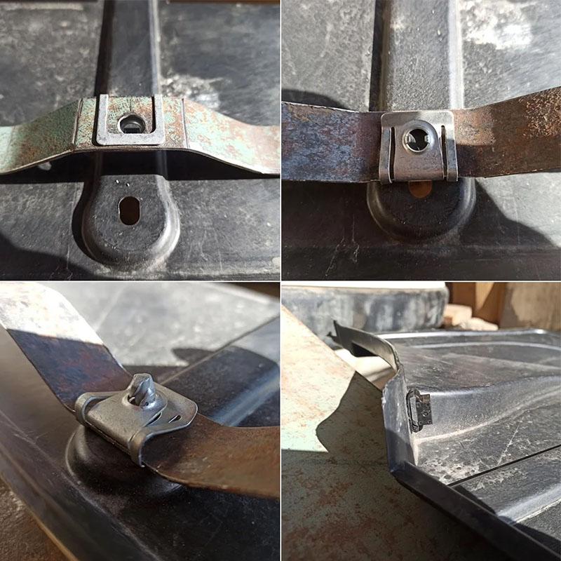 Engine Undertray Clips Splashguard Shield Bottom Cover Fastener For Rover For 75 For Vw For Passat B5 For Skoda For Superb I Snap Screws Hood Buckle