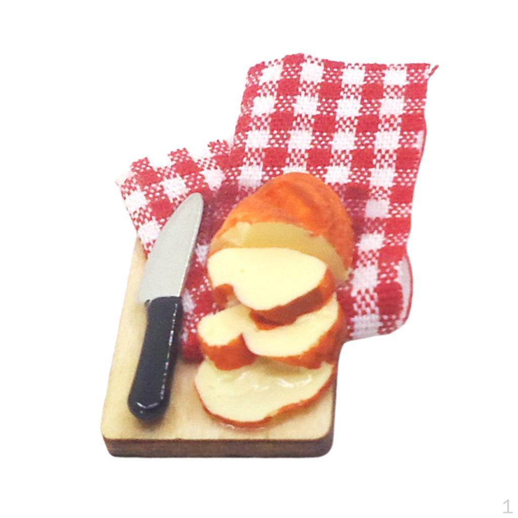 

1/12-й Миниатюрный Кухонный Хлеб для Кукольного Домика