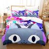 Katze Haustier Simulator X Bettwäsche Set Einzelbett Twin Full Queen King Size Bettset Aldult Kinder Schlafzimmer Bettbezug Sets Anime Bettlaken Set