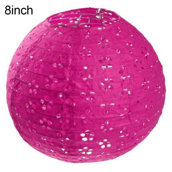 Chinesische Pflaumenblüte Hohl hängende Papierlaterne Hochzeits- Festivaldekoration