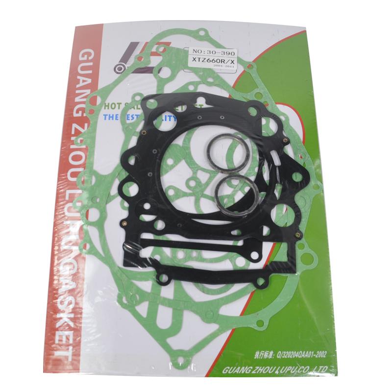 Full Generator Crankcase Clutch Cover Cylinder Gasket Kits For Yamaha XT660 XT660R XT660X 2004-2011 MT03 MT-03 06-12