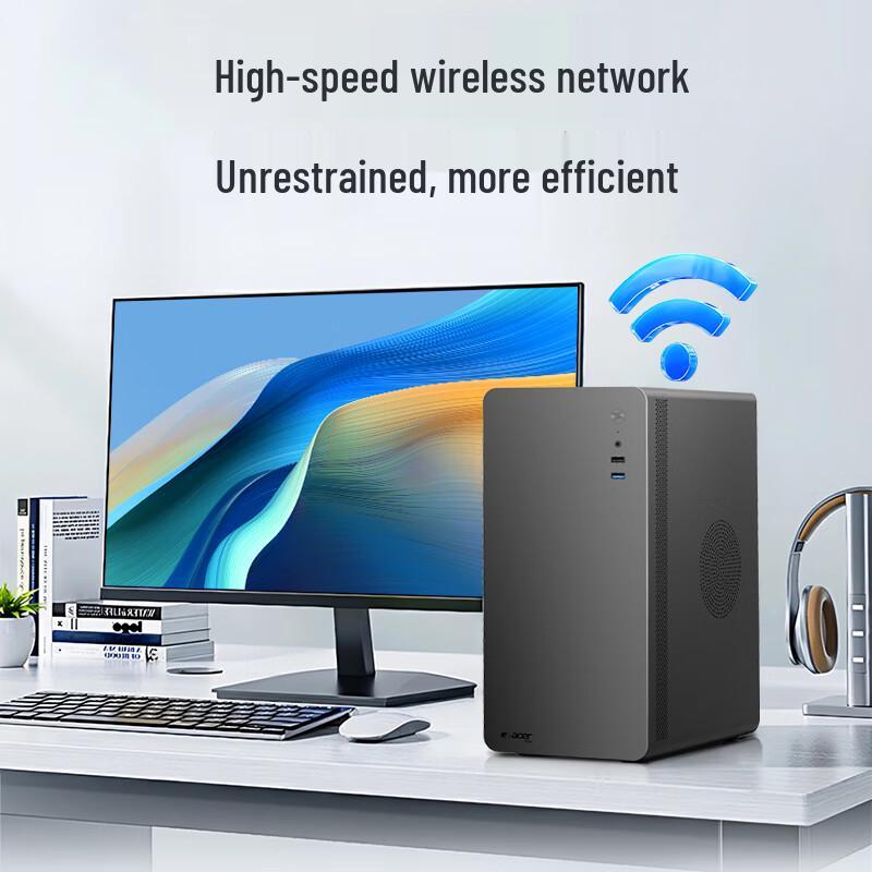 Century Star AMD A10-9700 Desktop PC with 27-inch Monitor (CN Version)