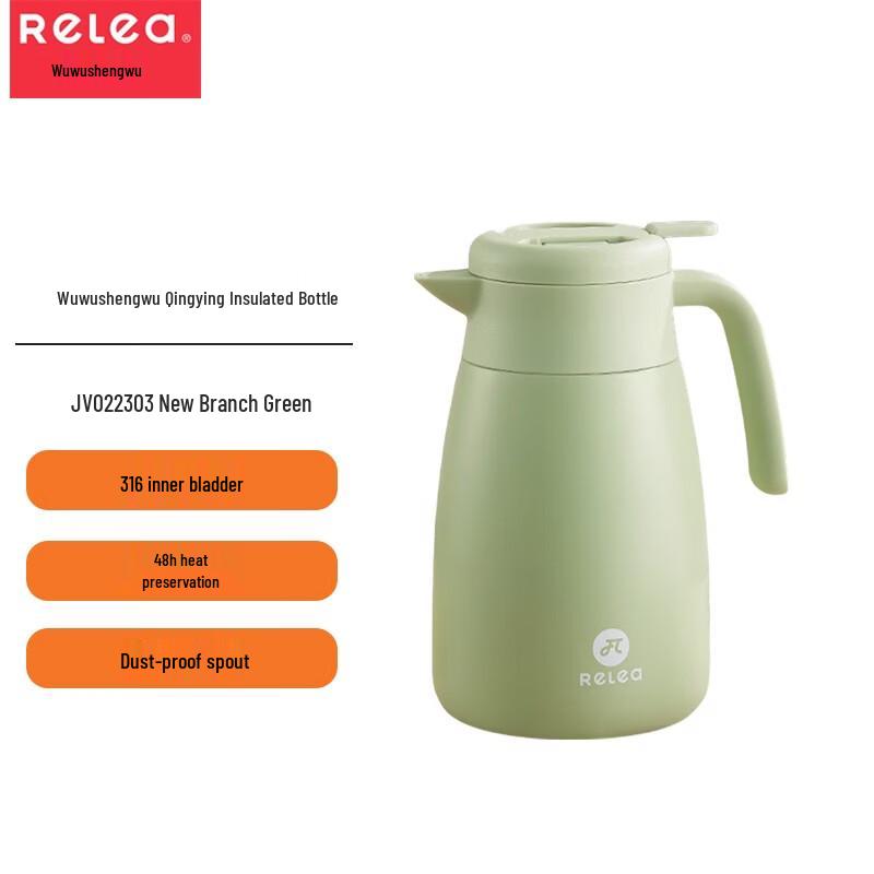 RELEA Clear 2000ml Insulated Thermos