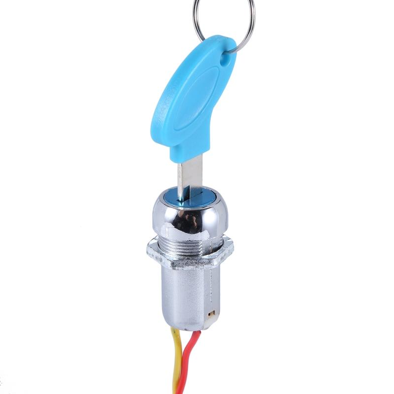 Durable-Universal Starting Switch Key Lock Wires Ignition Power Keys Switch For Electric Bike Scooters E-Bike