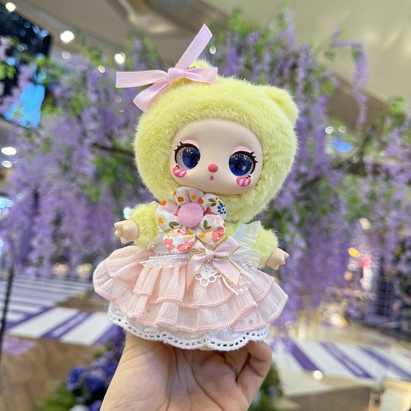 

1 комплект аксессуаров для наряда для Liila Lucky Cat Idol Candy клетчатая юбка одежда подарок 16 см одежда для мини-куклы