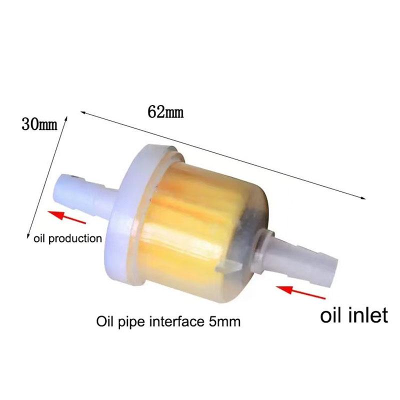 5/10/30 pcs Universal Gasoline Gas Fuel Gasoline Oil Filter for Motorcycle Gasoline Fuel Filter Accessories