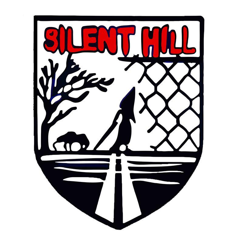 Silent Hill Brooch: Horror Film & TV Pin - Metal Alloy Baked Paint Badge