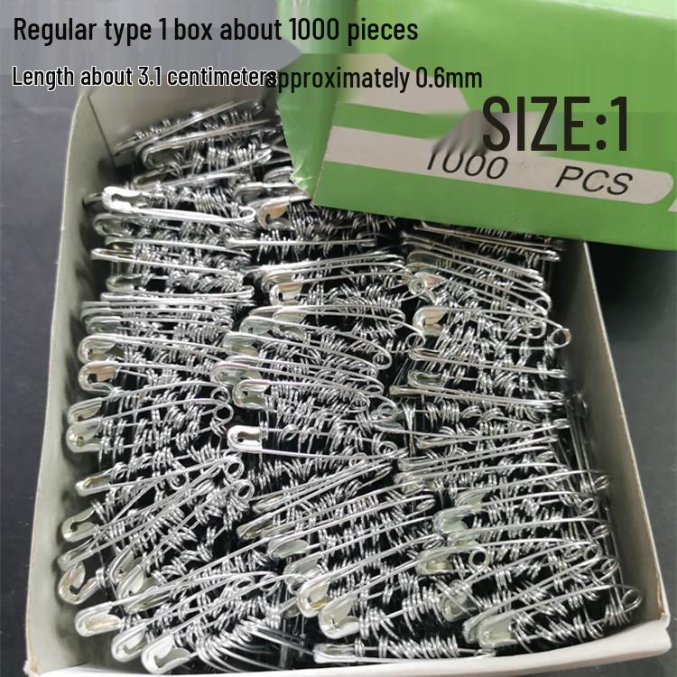 Universelle Sicherheits- und Büroklammer-Nadeln - Kleine & Große Größen Verfügbar