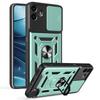 For Nothing CMF Phone 1 Case with Slide Camera Lid PC+TPU Kickstand Phone Cover