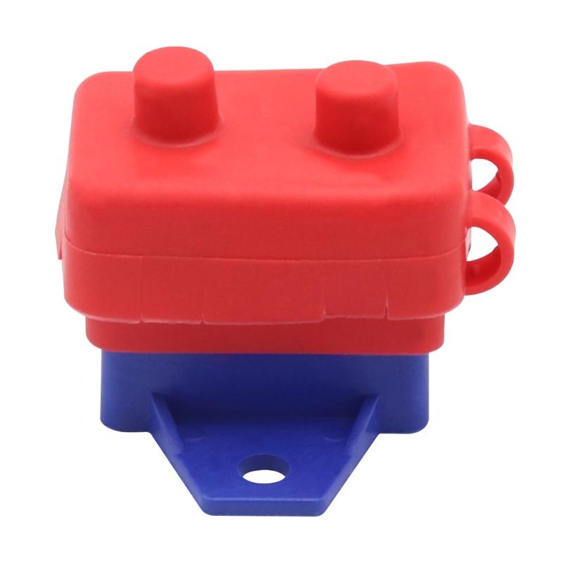 2Pieces 15A Automatic Reset Circuit Breakers Overcurrent Protectors 6-28VDC Systems Plastic Housing Mounting Wing Design