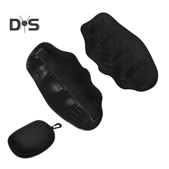 

1 пара усилителей хвата, противоскользящий дизайн, эргономичная посадка, высокоинтенсивные тренировки, рукоятки, карманный инструмент для укрепления хвата 1 Set чёрный