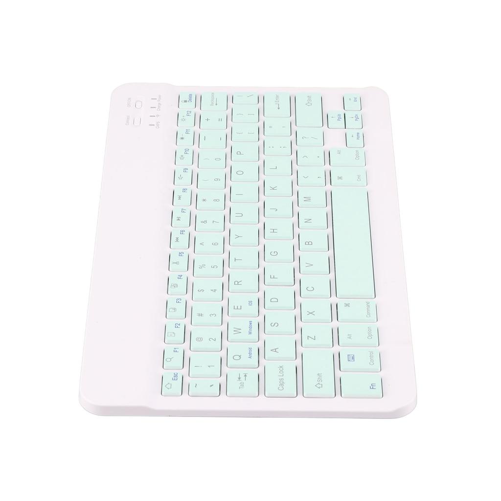 78 Key Wireless Bluetooth Keyboard 32.8ft Ergonomic Ultra Thin Silent Rechargeable Keyboard for IOS for Android for Win