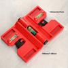 1pc Magnetic Post Level, Folding Magnetic Post Level with Elastic Loop for Hands-free Work