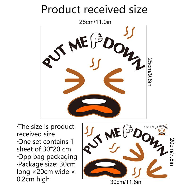 Leg mich runter Lustiger Toilettensitzaufkleber Toilettenaufkleber Zitate Wandtoilettenaufkleber Abnehmbarer Aufkleber Zuhause Badezimmer Toilette Dekor