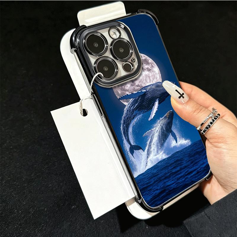 Humpback Whale Sea Giant Soft Phone Case For Xiaomi Poco X7 X8 Pro Max X6 X5 X3 F8 Ultra F7 M8 M7 M5S Redmi 15C 15A 15 14C 13C 1