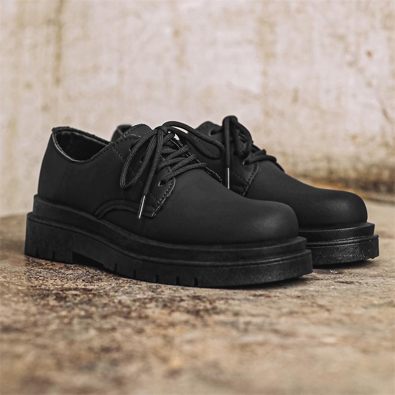 

Модный Роскошный Бренд Дизайнерская Платформа Повседневная Обувь Свадебное Платье Оксфорды Мужская Рабочая Обувь Толстая Подошва Формальная Мужская Кожаная Обувь 44 чёрный