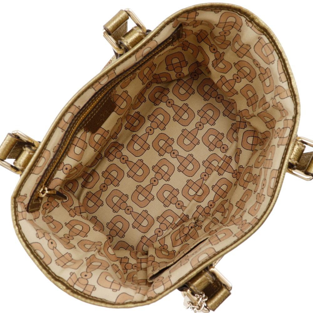 Gucci Handbag 139261 Brown GG Canvas/leather Women Used