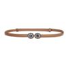 Womens Leather Belt With Square Alloy Buckle For Elegant Casual Wear