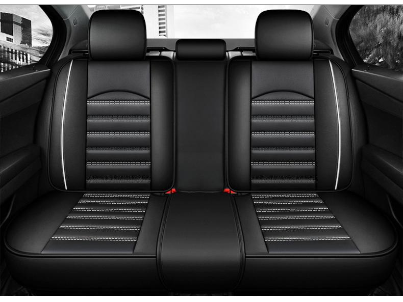 All-Season Leather Car Seat Cushion for Five-Seat Pickup Trucks