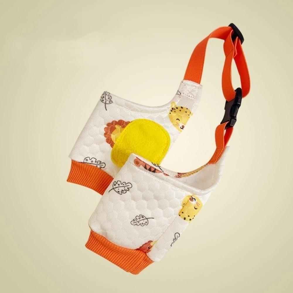 

Wear Resistant Elastic Dog Elbow Brace Adjustable Soft Dog Knee Pads Cartoon Pattern Breathable Elbow Guard Anti-lick Protection M оранжевый