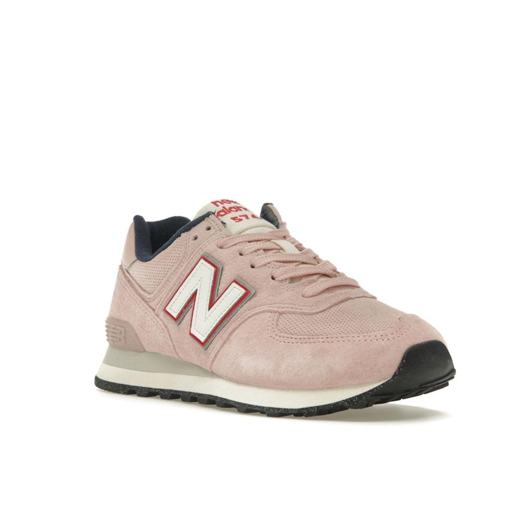 New Balance 574 Pink Red Blue Women Sneakers WL574YP2