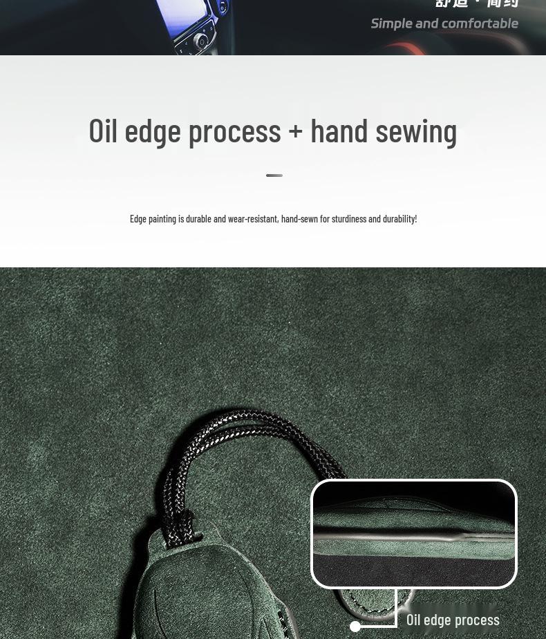 IM Car Key Suede Protective Cover - Dirt-Resistant, Unisex Remote Key Cover