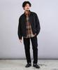 Shop Check Flannel Shirt Size L Jagged Cold Casual Loose Layered [JIGGYS SHOP] Jiggy's Brown/Orange, Fleece-Lined, Fleece, Thick, Men's Jacket,