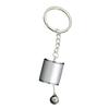 Key Ring Attractive Anti-deform Durable Good Gear Knob Shift Keychain for Home