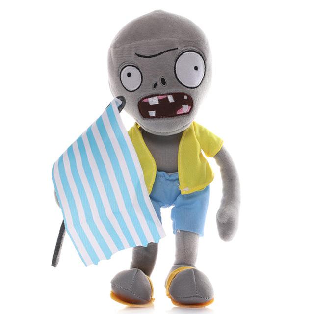 Plants VS Zombies 30cm Zombies Cosplay Gosedjur Fyllda Leksaker Anime Tecknad Spelfigurer Söt Barn Docka Gåvor