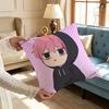 TTamon  Anime Fukuhara Pillow Covers Cartoon Sofa Decorative Home Doublesided Printing Short Plush Cute Cushion Cover