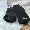 Men's Winter Touchscreen Cycling Gloves - Velvet-Lined, Thick, Warm, Windproof, and Comfortable for Outdoor Sports.