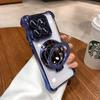 14T Pro Glitter Speil Magnetisk Støtteholder Deksel For Xiaomi 14T Pro 15 Pro 13T Støtsikkert Mykt Silikon Plating Telefondeksel