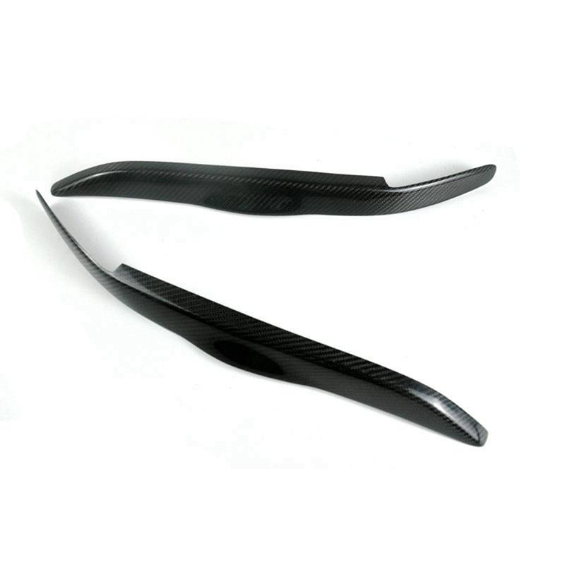 Headlight Eyelid Eyebrow Headlight Lens Cover Trim Carbon Fiber For Subaru Legacy 2004-2008 Accessories