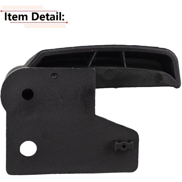 RLB-HILON Hood Release Handle Compatible With Chevy Silverado 1500 2500 3500 Suburban Tahoe GMC Sierra Yukon, For 15741109, Hood Latch Release Handle
