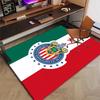 USA FC Polyester Carpet, Soft Indoor Mat for Office Chair, Living Room, Computer Desk - Decorative Home Office Rug Design