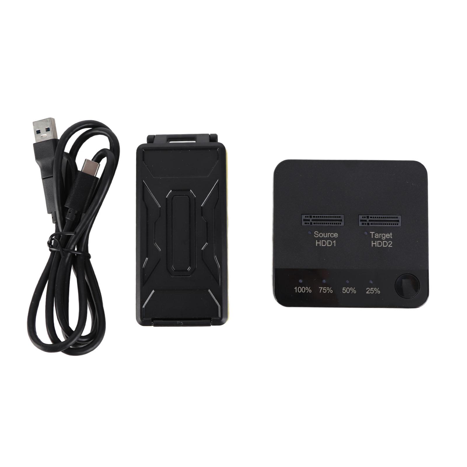 

M.2 SSD Duplicator Dual Bay 1Gbps High Speed Offline Clone M.2 SATA SSD Док-станция для 2230