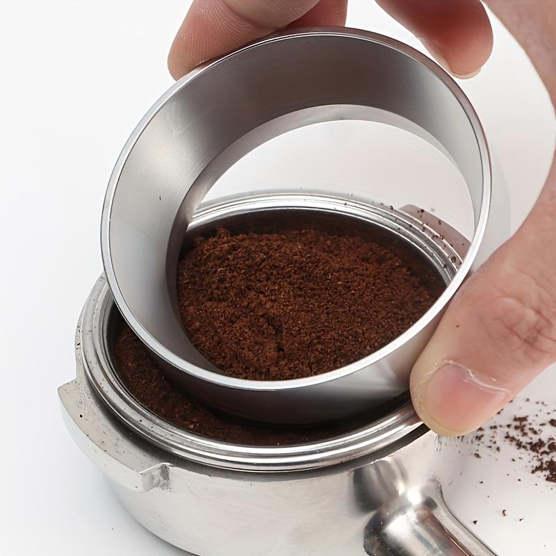 51/53/58mm magnetický hliníkový dávkovací kroužek na kávu, dávkovací trychtýř na espresso, distribuční nástroj, manipulátor s kávou, kávový bar, porta filtr