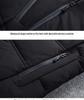 2025 Men's Slim Fit Hooded Winter Jacket - Warm, Short, and Stylish for Outdoor Wear