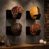 4PCS Screw Mounting Baseball Glove Wall Mount Baseball Mitt Wall Holder  Practice Gear Organization