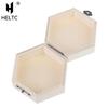 Hexagonal Shaped Wooden Storage Box Jewelry Wedding Gift Box Jewelry Display
