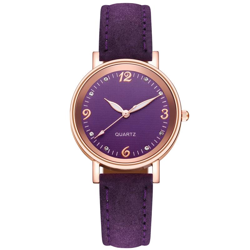 Luminous Women's Leather Strap Fashion Watch